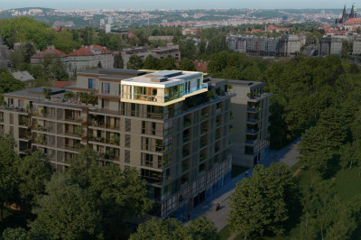 Luxusní Penthousy Radimova Praha 6 - A.9.1 Majesty exteriér Luxusní Penthousy Radimova Praha 6 - A.9.1 Majesty exteriér