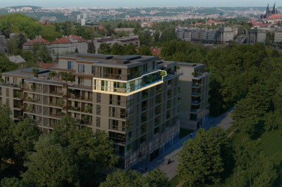 Luxusní Penthousy Radimova Praha 6 - A.8.1 Elegant exteriér Luxusní Penthousy Radimova Praha 6 - A.8.1 Elegant exteriér