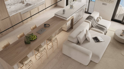 Luxusní Penthousy Radimova Praha 6 - A.9.1 Majesty obývací pokoj Luxusní Penthousy Radimova Praha 6 - A.9.1 Majesty obývací pokoj